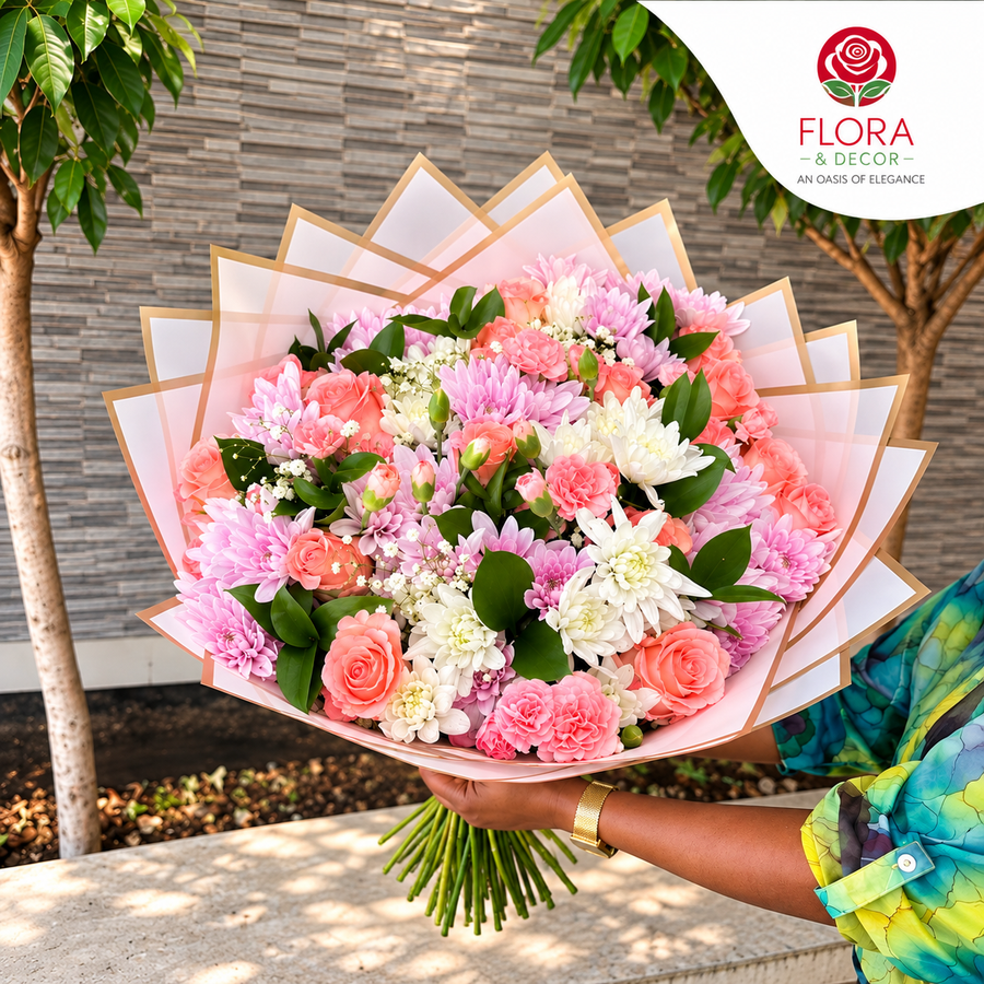 The Blush Garden Bouquet