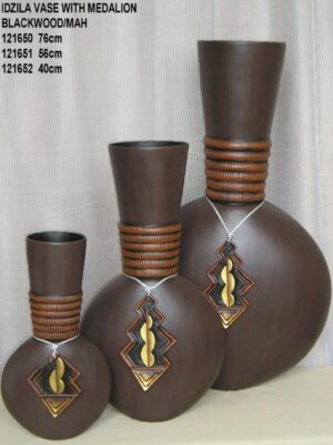 IDZILA VASE SET with Medallion