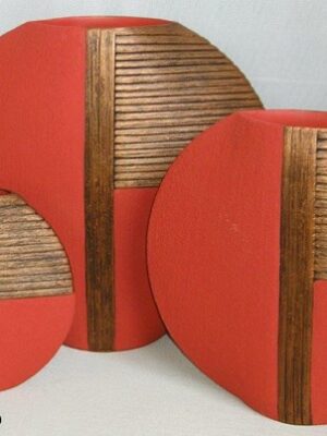 Saturn Disc Vases